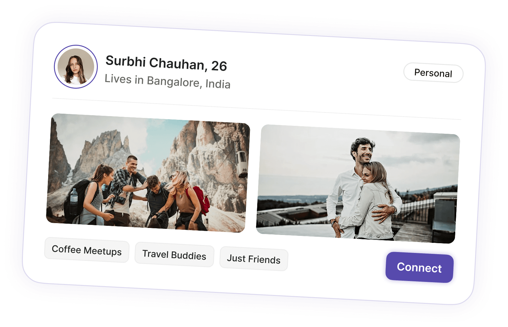 Personal network card